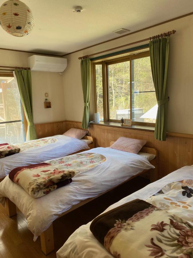Отель Azumino Backpackers 山の風 Matsukawa Экстерьер фото