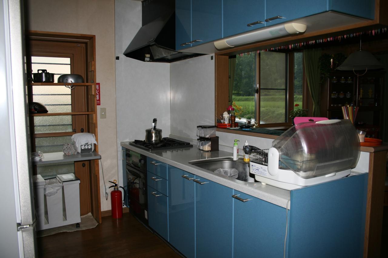 Отель Azumino Backpackers 山の風 Matsukawa Экстерьер фото